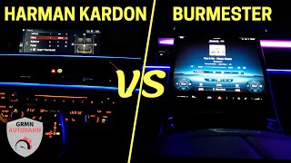 Harman Kardon vs Burmester SOUND SYSTEM  BMW 7 Series vs Mercedes SClass  You amp Me Flume Remix [upl. by Tneicniv432]