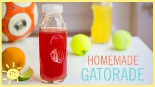 EAT  Homemade Gatorade [upl. by Rialb]