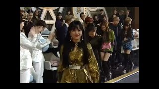 180110 BTS Reaction to BLACKPINK won BONSANG  GDA [upl. by Veejar]