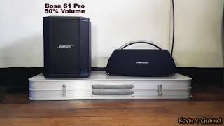 Bose S1 Pro vs Harman Kardon Go Play  SOUND TEST NO 13 [upl. by Christy]