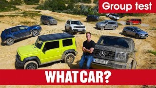 Best 4x4s 2020 – Whats the best offroader you can buy Jeep Jimny GWagen amp more  What Car [upl. by Dlorad]