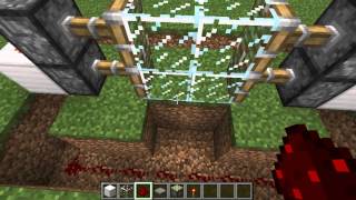 Tutorial Minecraft  Comment faire une porte automatique [upl. by Anni495]