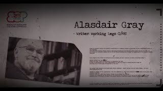 BOP turns 25 – August Alasdair Gray [upl. by Ive]