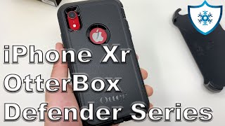 iPhone Xr OtterBox Defender Series Case Black Review [upl. by Durant172]