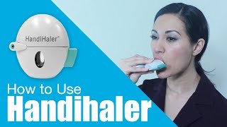 How to use Handihaler [upl. by Atiuqiram]