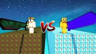 DESAFÍO DE LOS LUCKY BLOCKS NOOBS VS LUCKY BLOCKS PROS 😂❓ [upl. by Sudnak685]