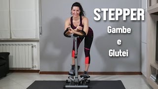 Allenamento gambe e glutei con lo stepper  Burn09 [upl. by Dutch724]