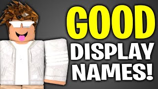 TOP 50 GOOD DISPLAY NAMES For Roblox  Roblox DISPLAY NAMES [upl. by Reena415]