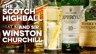 Drinking Four Scotch Highballs like Winston Churchill  How to Drink [upl. by Nahshun]