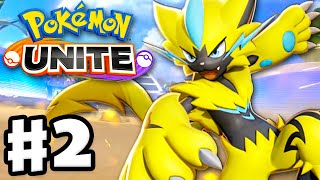 Zeraora Speedster  Pokemon Unite  Gameplay Walkthrough Part 2 Nintendo Switch [upl. by Ecirp]