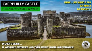 Caerphilly Castle  The Largest in Wales 2nd in Britain [upl. by Owena]