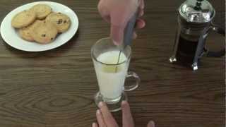 Aerolatte  The Original Steam Free Milk Frother [upl. by Oeht]