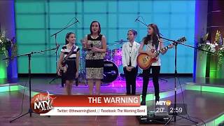 The Warning  Exterminated  Free Falling TV show performance 2015 [upl. by Fletcher]