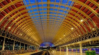 A Walk Around Londons Paddington Railway Station [upl. by Chenay349]