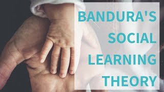 Bandura Social Learning Theory or Social Cognitive Theory [upl. by Arihsay]