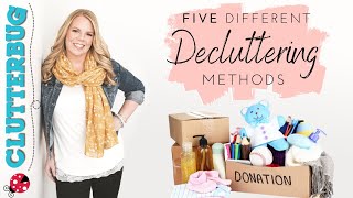 5 Decluttering Methods That Work  Which one do you like best [upl. by Atimed41]