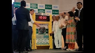 Listing Ceremony of Avenue Supermarts Limited DMart [upl. by Egamlat]