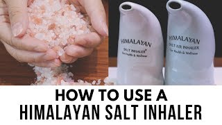 How To Use A Himalayan Salt Inhaler [upl. by Brightman630]