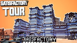 The Most BEAUTIFUL Factory Ever Built  Satisfactory Mega Base Tour [upl. by Yeta641]