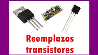 Transistor reemplazos equivalentes [upl. by Ribal]