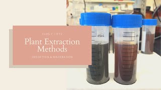 Plant Extraction Methods  Decoction and Maceration  JPTV [upl. by Siana]