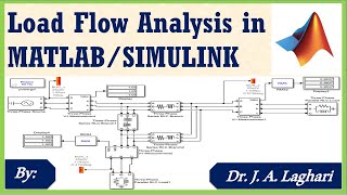 How To Design Load Flow Analysis in MATLABSIMULINK   Dr J A Laghari [upl. by Blanding]