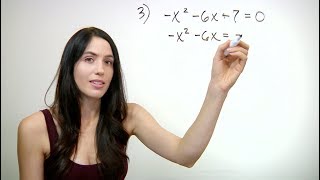 How to Solve By Completing the Square NancyPi [upl. by Halliday835]