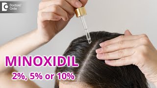 Should I use 2 5 or 10  Minoxidil solution  Dr Deepak P Devakar  Doctors Circle [upl. by Thierry77]