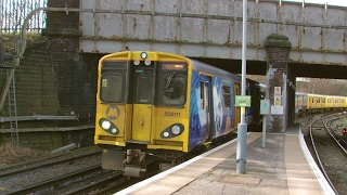 Half an Hour at 216  Birkenhead North Station 1022017  Class 507 508 terminus [upl. by Eimat623]