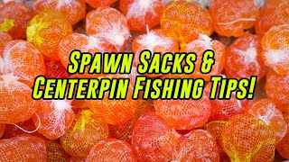 How To Fish Spawn Sacks amp CENTERPIN Fishing TIPS [upl. by Eric]