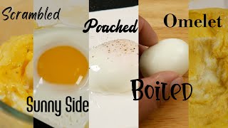 How To Cook Egg Microwave Easy Simple 5 Ways [upl. by Jesus496]