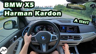 2021 BMW X5 – Harman Kardon 16speaker Sound System Review [upl. by Imar]