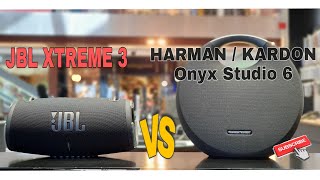 Harman Kardon Onyx studio 6 vs JBL Xtreme 3 sound showdown [upl. by Silevi860]