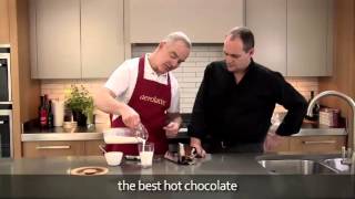 How to make a hot chocolate using an aerolatte milk frother [upl. by Caitrin51]