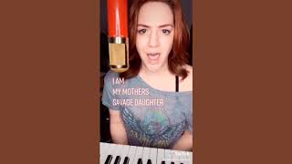 Wyndreth Berginsdottir  I Am My Mother’s Savage Daughter cover by Sarah Hester Ross TikTok [upl. by Franklin675]