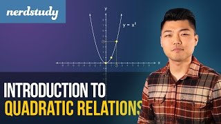 Intro to Quadratic Functions Relations  Nerdstudy [upl. by Ijat]