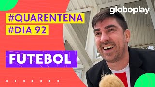 Marcelo Adnet imita Crivella comemorando a volta do Futebol  Sintase em Casa  Globoplay [upl. by Uziel]